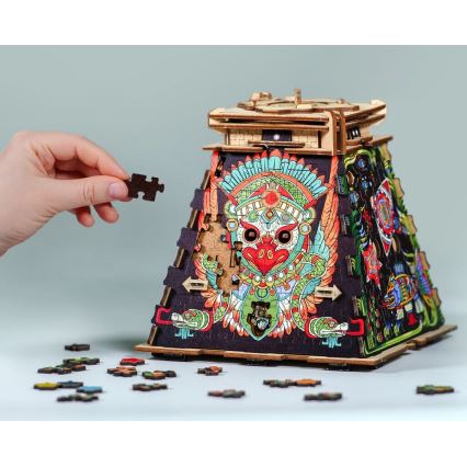 iDventure - Träpussel Solpyramid