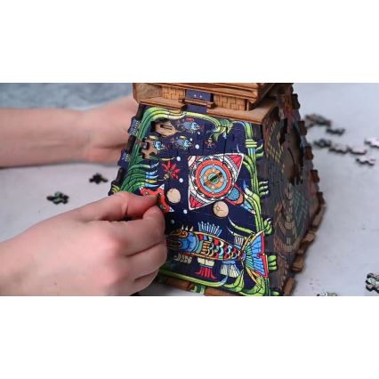 iDventure - Träpussel Solpyramid