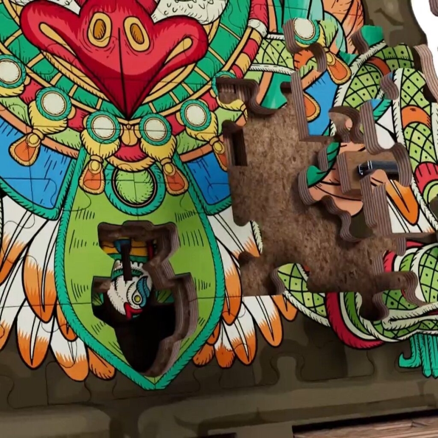 iDventure - Träpussel Solpyramid