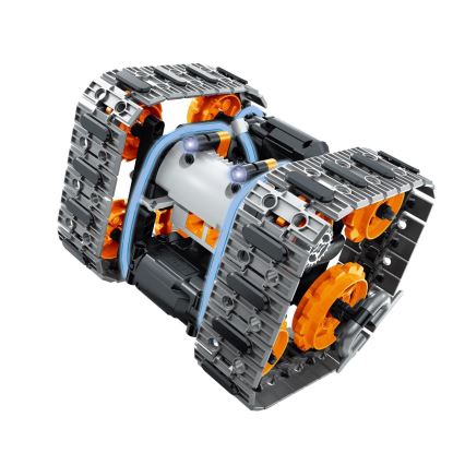 iM.Master - 4-i-1 stridsvagnsbyggsats, 554 delar, 2 x AA-batterier + fjärrkontroll