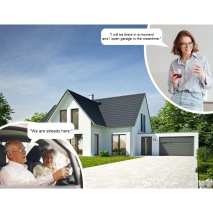 Immax 07706L - Styrning av garageportar och automatiska grindar NEO LITE Smart DC5V Wi-Fi Tuya