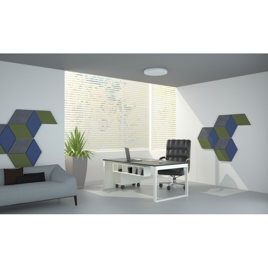 LED Dimbart takarmatur i tak 42W 230V 40 cm + fjärrkontroll