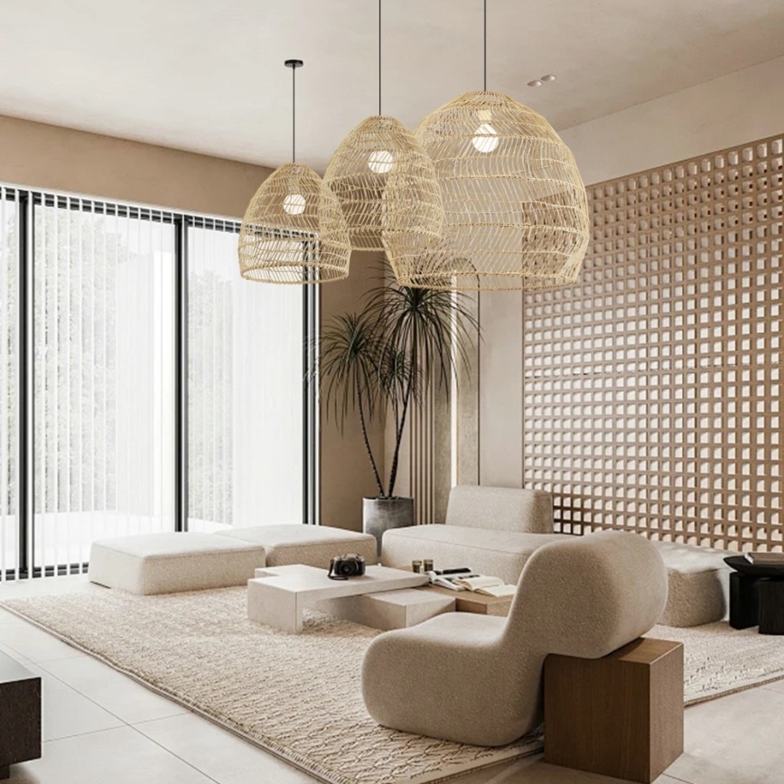 Takpendel med sladd BOHO DELICADO 1xE27/40W/230V Ø 38 cm