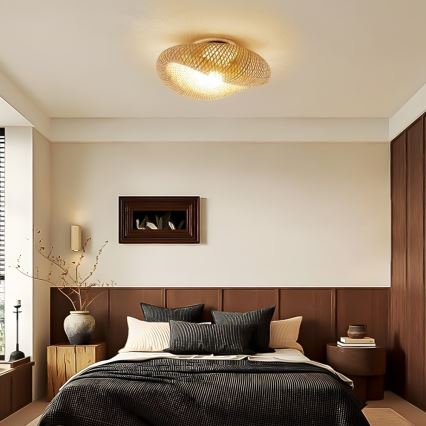 Taklampa BOHO HILO 1xE27/40W/230V Ø 60 cm