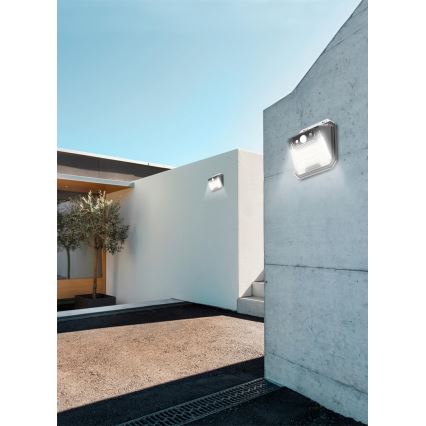 LED solcell väggbelysning med sensor LED/3W/5,5V IP65 1200 mAh