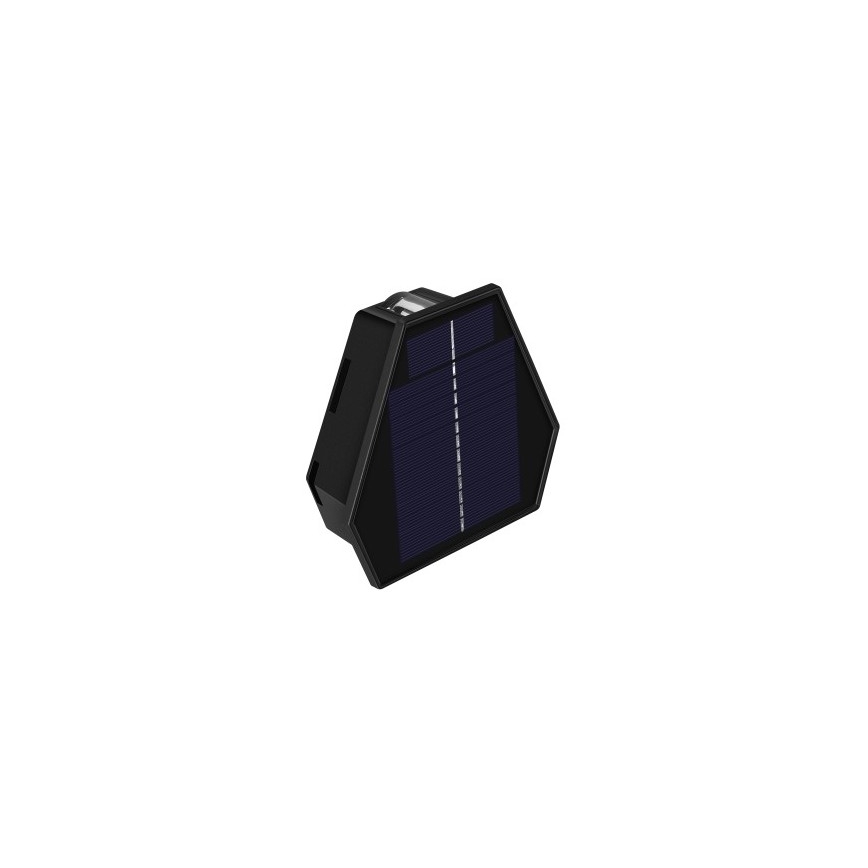 LED solcellsvägglampa med sensor LED/2W/5V IP54 1300 mAh