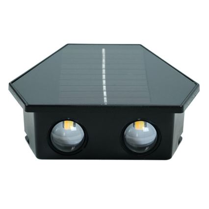 LED solcellsvägglampa med sensor LED/2W/5V IP54 1300 mAh