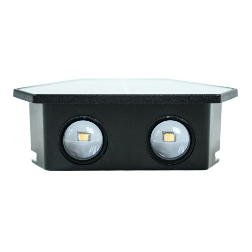 LED solcellsvägglampa med sensor LED/2W/5V IP54 1300 mAh
