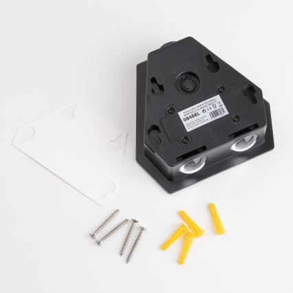 LED solcellsvägglampa med sensor LED/2W/5V IP54 1300 mAh