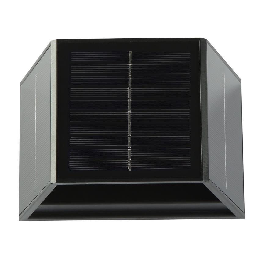 LED solcellsvägglampa med sensor LED/2W/5V IP54 1300 mAh