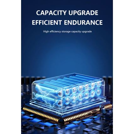 LED solcellsvägglampa med sensor LED/2W/5V IP54 1300 mAh