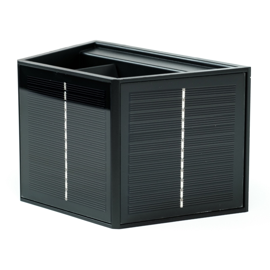 LED solcellsvägglampa med sensor LED/2W/5V IP54 1300 mAh