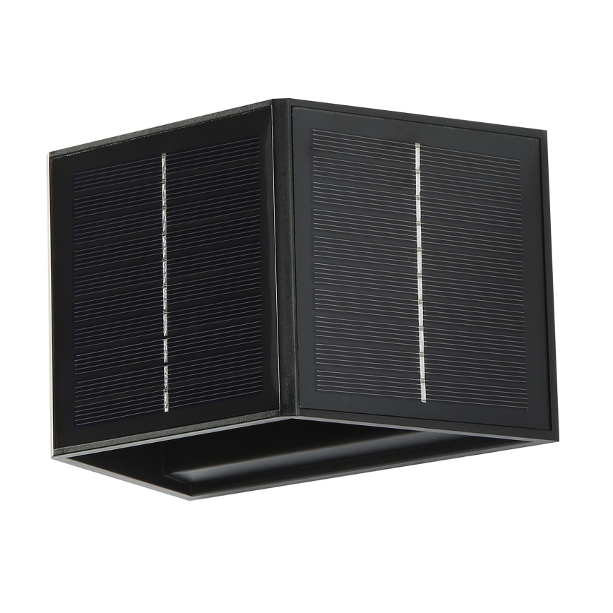 LED solcellsvägglampa med sensor LED/2W/5V IP54 1300 mAh