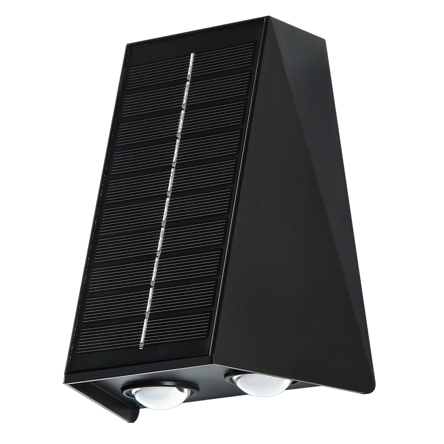 LED solcellsvägglampa med sensor LED/2W/5V IP54 1300 mAh