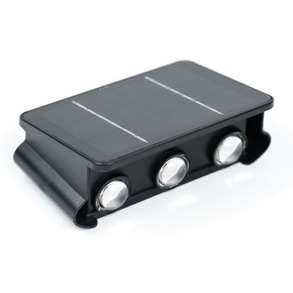 LED solcellsvägglampa med sensor LED/2W/5V IP54 1300 mAh