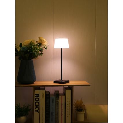 LED dimbar utomhus solarlampa med sensor LED/4W/5V IP44 3600 mAh