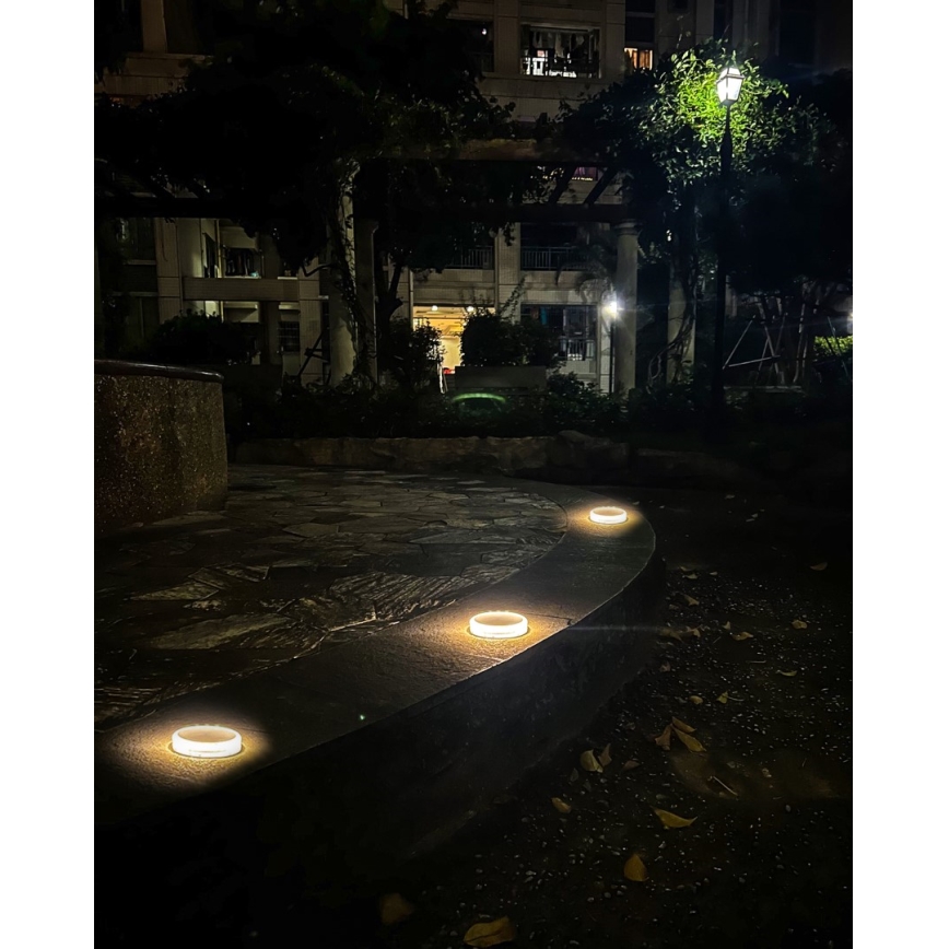 LED Utomhusbelysning med solcell och sensor LED/0,4W/3,2V IP54 500 mAh