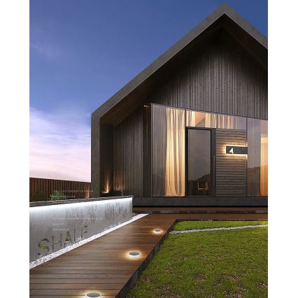 LED Utomhusbelysning med solcell och sensor LED/0,4W/3,2V IP54 500 mAh