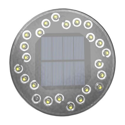 SET OM 4x LED Utomhusbelysning med solcell och sensor LED/0,048W/2V IP68 600 mAh