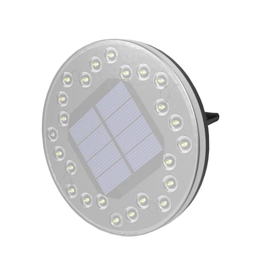 SET OM 4x LED Utomhusbelysning med solcell och sensor LED/0,048W/2V IP68 600 mAh