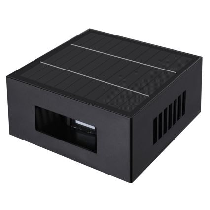 LED Solcellsvägglampa LED/2W/3,7V 4000K IP44 1300 mAh