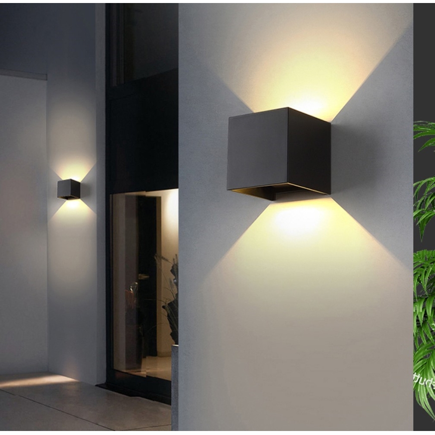 Immax 08510L - LED utomhusvägglampa DICE LED/6W/230V 3000K IP65