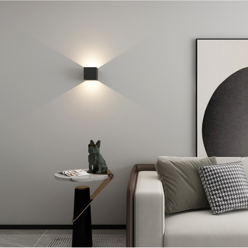 Immax 08510L - LED utomhusvägglampa DICE LED/6W/230V 3000K IP65