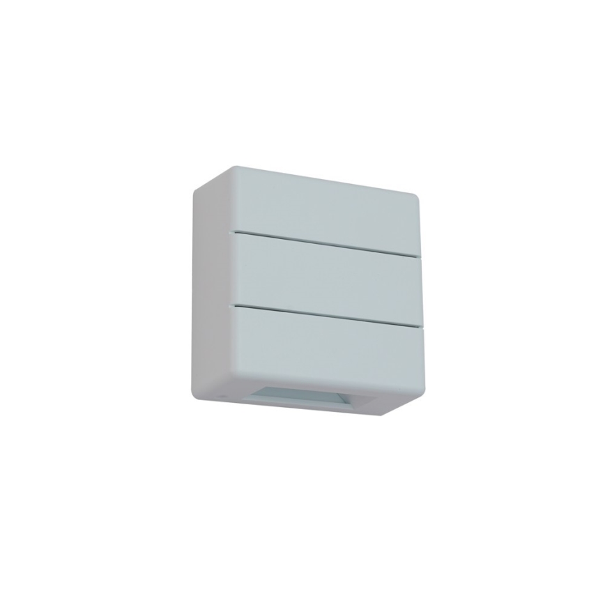 LED utomhusvägglampa LUXLINE 6W/230V 3000K IP54 vit