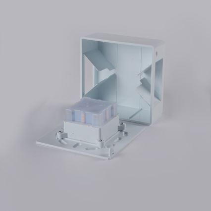 LED utomhusvägglampa LUXLINE 6W/230V 3000K IP54 vit