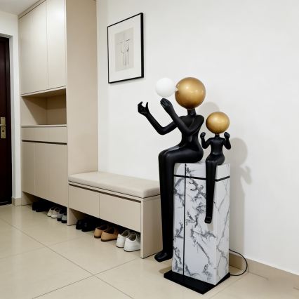 Golvlampa SILUETTE 1xE27/40W/230V 160 cm Aura