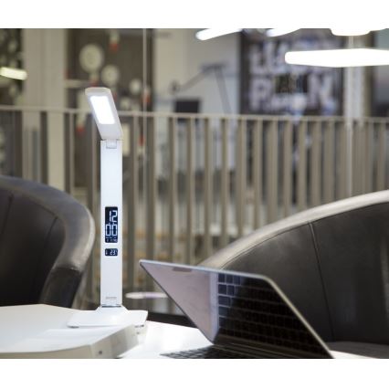 Immax 08934L - Barn LED-Lampa med en skärm KINGFISHER LED/9W/230V vit