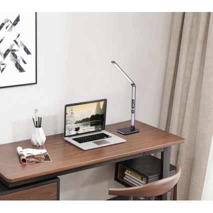 LED ljusreglerad bordslampa LED/8,5W/230V med trådlös laddning