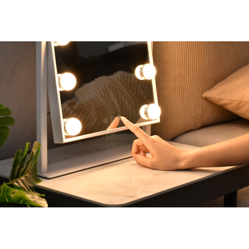 LED Ljusreglerad Sminkspegel MUST HAVE LED/12W/230V