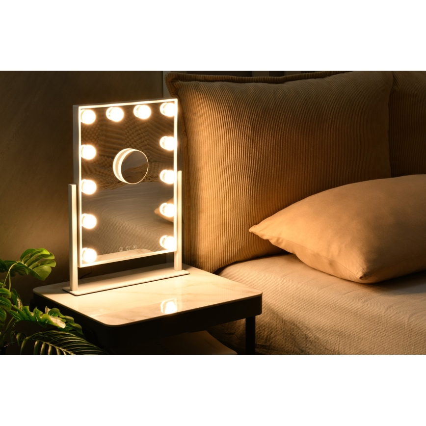 LED Ljusreglerad Sminkspegel MUST HAVE LED/12W/230V