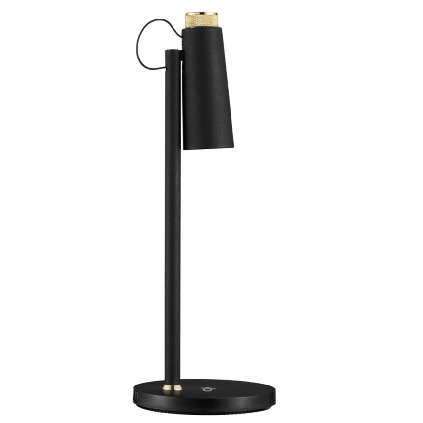 LED Dimbar bordslampa med trådlös Qi laddar TIT LED/12W/230V svart