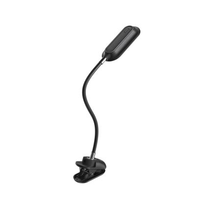 LED+CCT Dimbar skrivbordslampa med klämma CLIP LED/7,5W/230V 3000/4200/5000K svart