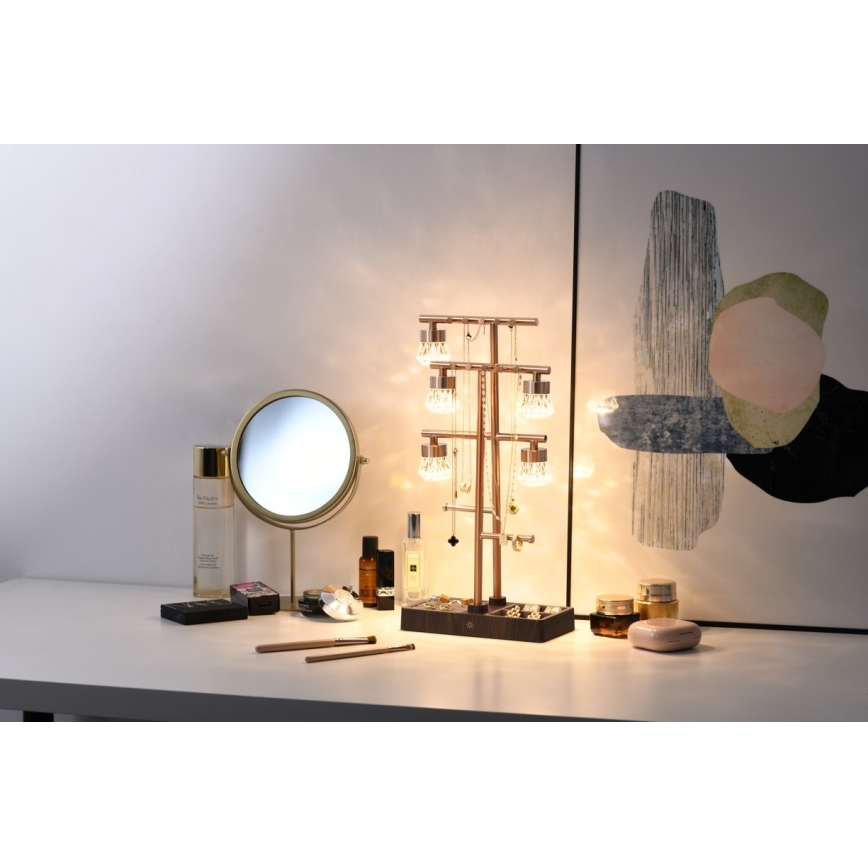 Dimbara dekorativa LED-bordslampa 2-i-1 LUMITREE LED/1,5W/5V