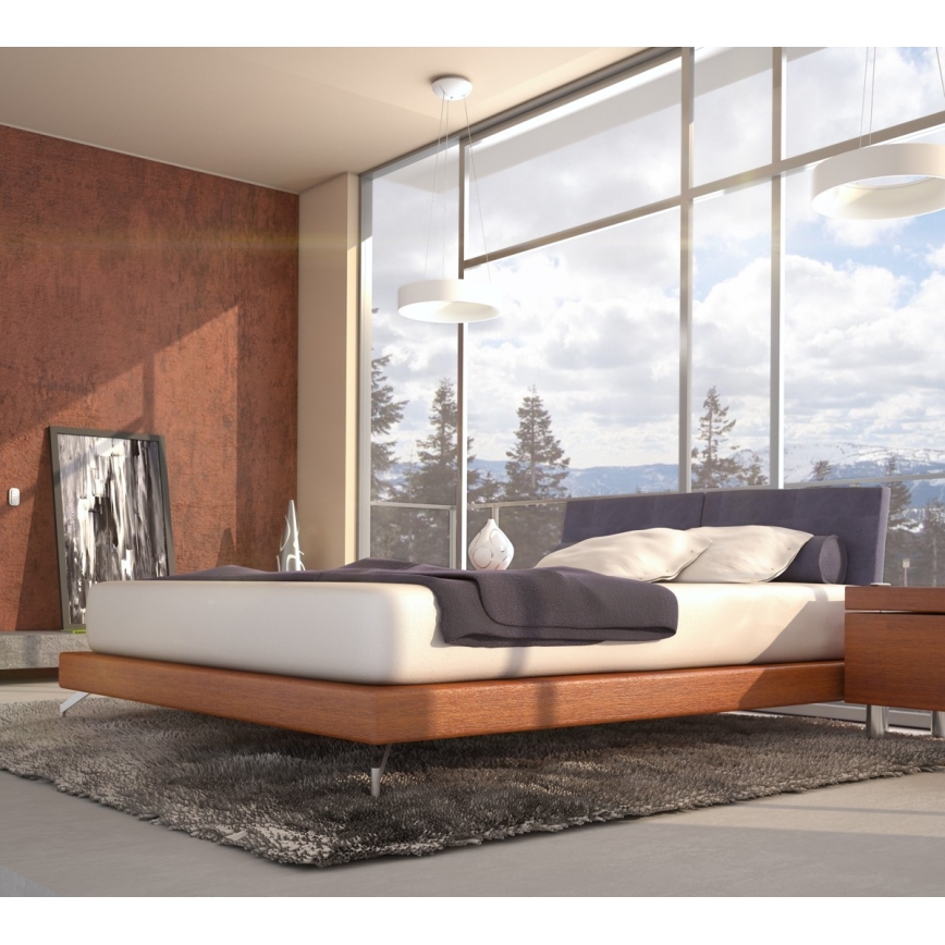 Immax NEO 07022L - LED ljusreglerad ljuskrona på textilsladd med fjärrkontroll AGUJERO LED/39W/230V Tuya