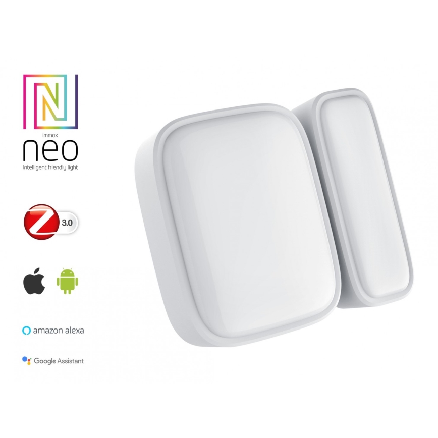 Immax NEO 07045L - SET 3x magnetisk sensor för fönster och dörrar SMART Zigbi