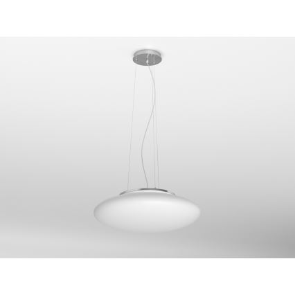Immax NEO 07056L-LED RGBW Ljusreglerad ljuskrona på textilsladd ELIPTICO 3xE27/8,5W/100-240V Tuya