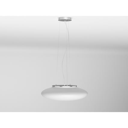 Immax NEO 07056L-LED RGBW Ljusreglerad ljuskrona på textilsladd ELIPTICO 3xE27/8,5W/100-240V Tuya