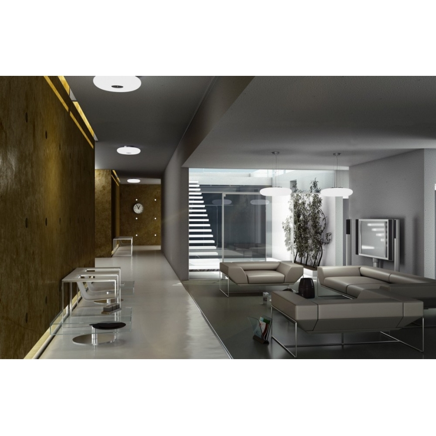 Immax NEO 07062L-RGBW Dimbar taklampa FUENTE 3xE27/8,5W/100-240V Tuya