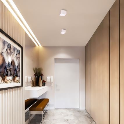 Immax NEO 07072L-15 - Dimbar LED-lampa CANTO LED/12W/230V vit