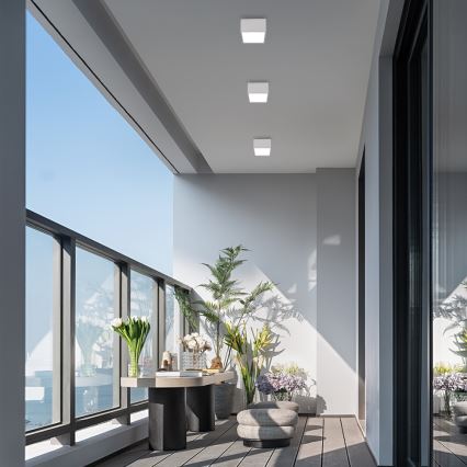 Immax NEO 07072L-15 - Dimbar LED-lampa CANTO LED/12W/230V vit