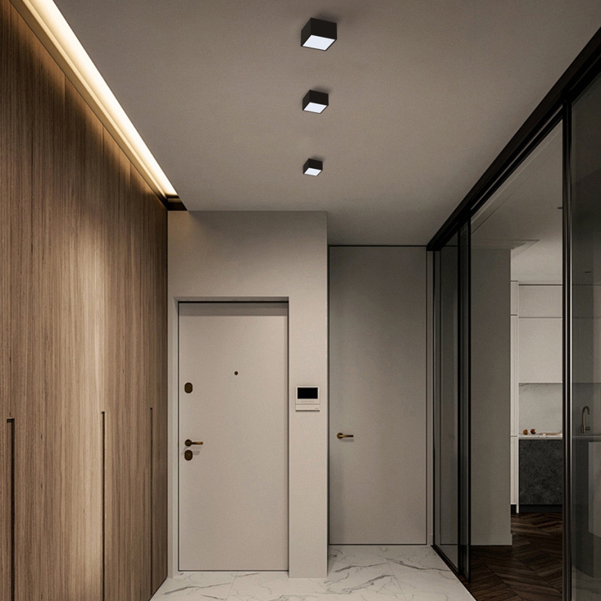 Immax Neo 07074L-15BD - Kit 2x LED Dimbar taklampa CANTO 2xLED/12W/230V + fjärrkontroll Tuya