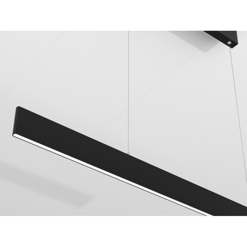 Immax NEO 07076L - LED dimbar taklampa svart LISTON LED/18W/230V Tuya + fjärrkontroll