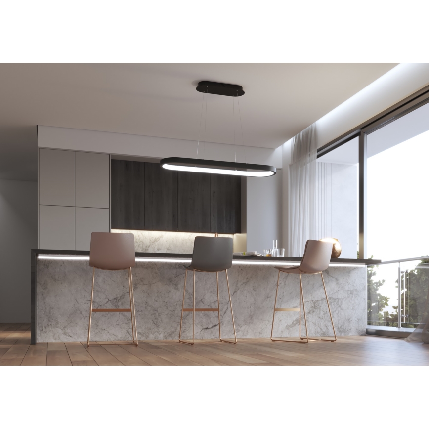 Immax NEO 07077L - LED dimbar taklampa HIPODROMO LED/66W/230V Tuya + fjärrkontroll