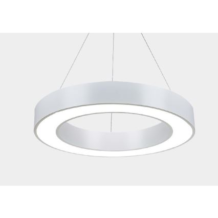 Immax NEO 07091L - LED dimbar taklampa PASTEL LED/52W/230V 60 cm vit Tuya + fjärrkontroll