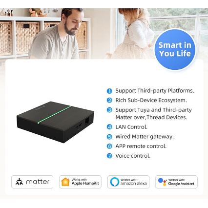 Immax NEO 07117-5 - MATTER-brygga Smart Zigbee 3.0 230V Wi-Fi