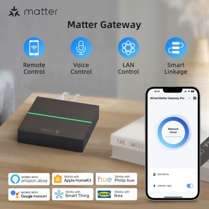 Immax NEO 07117-5 - MATTER-brygga Smart Zigbee 3.0 230V Wi-Fi
